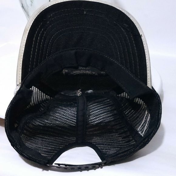 Vintage 3 STRIPE JACK DANIELS Trucker Made In USA SnapBack Hat OLD NO 7 MESH Cap - Picture 8 of 10